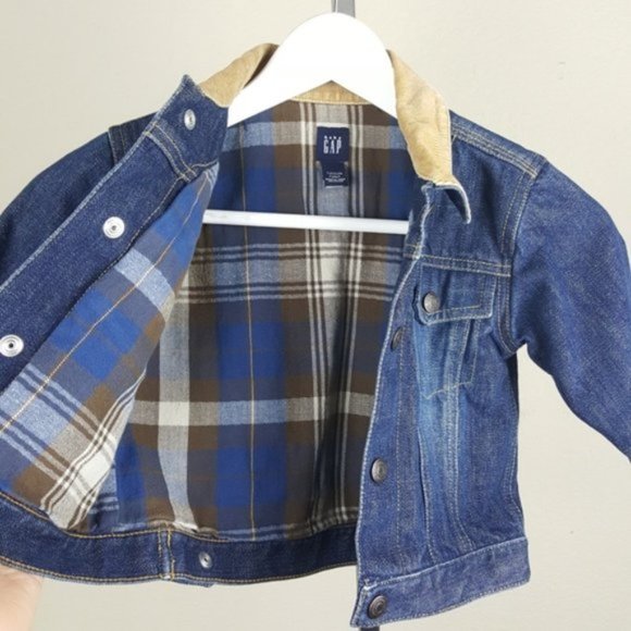 Baby Gap Jean and Corduroy Jacket - 2 years - Picture 1 of 5